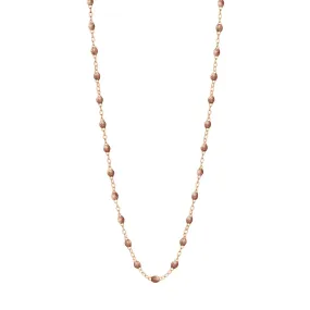 Classic Gigi Copper necklace, Rose Gold, 19.7"