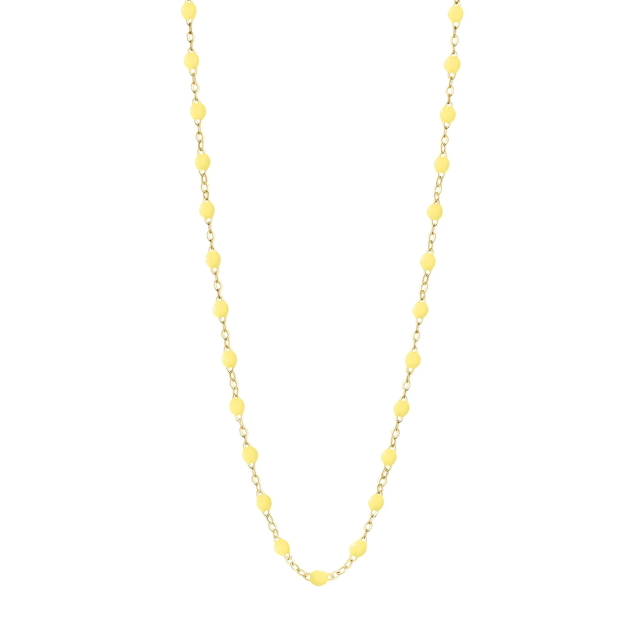 Classic Gigi Mimosa Necklace, Yellow Gold, 17.7"