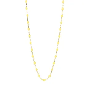 Classic Gigi Mimosa Necklace, Yellow Gold, 17.7"