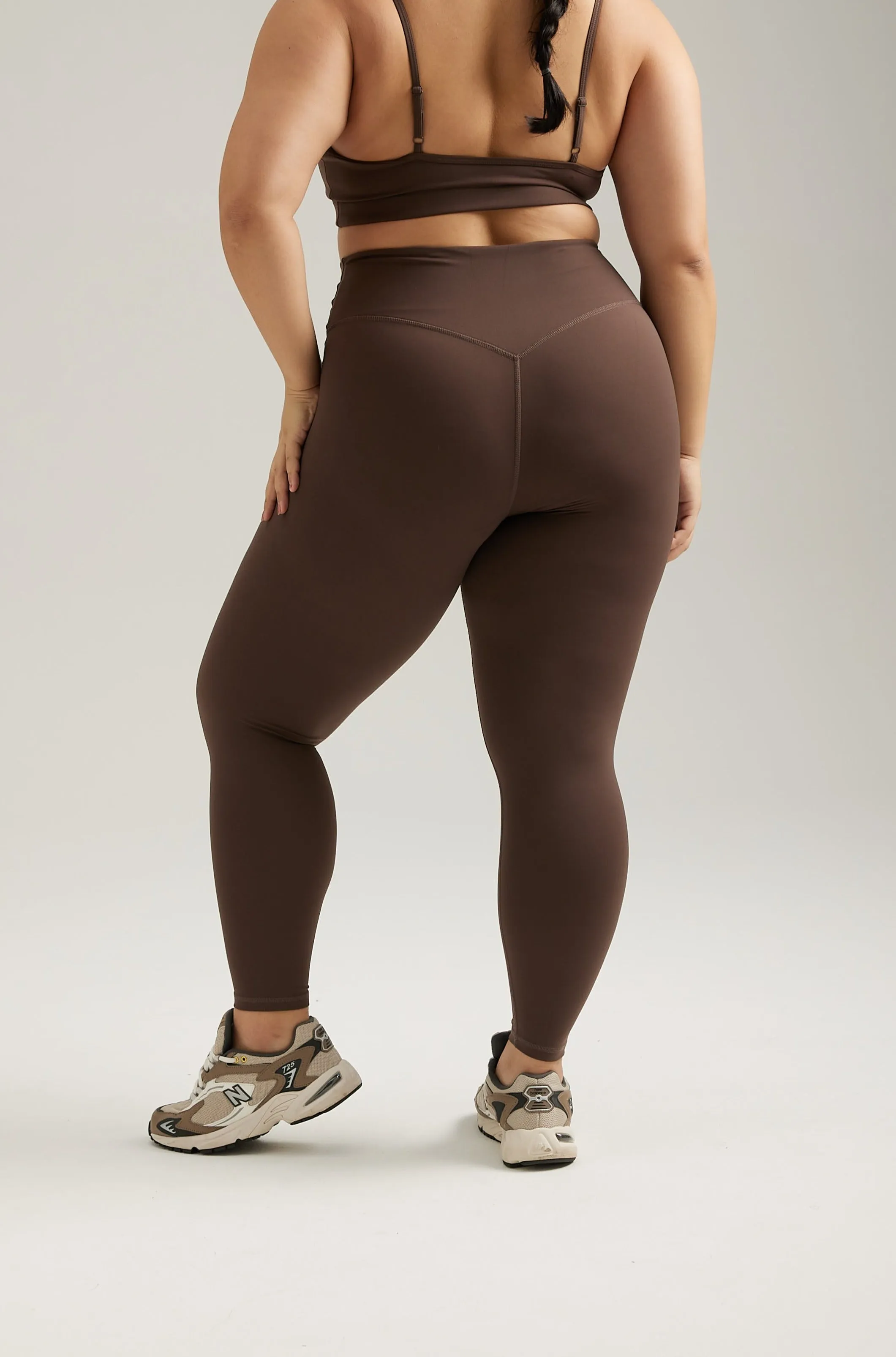 Classic Leggings (Full 24") in Espresso