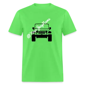 Classic Lime Neon Green Jeep T-Shirt