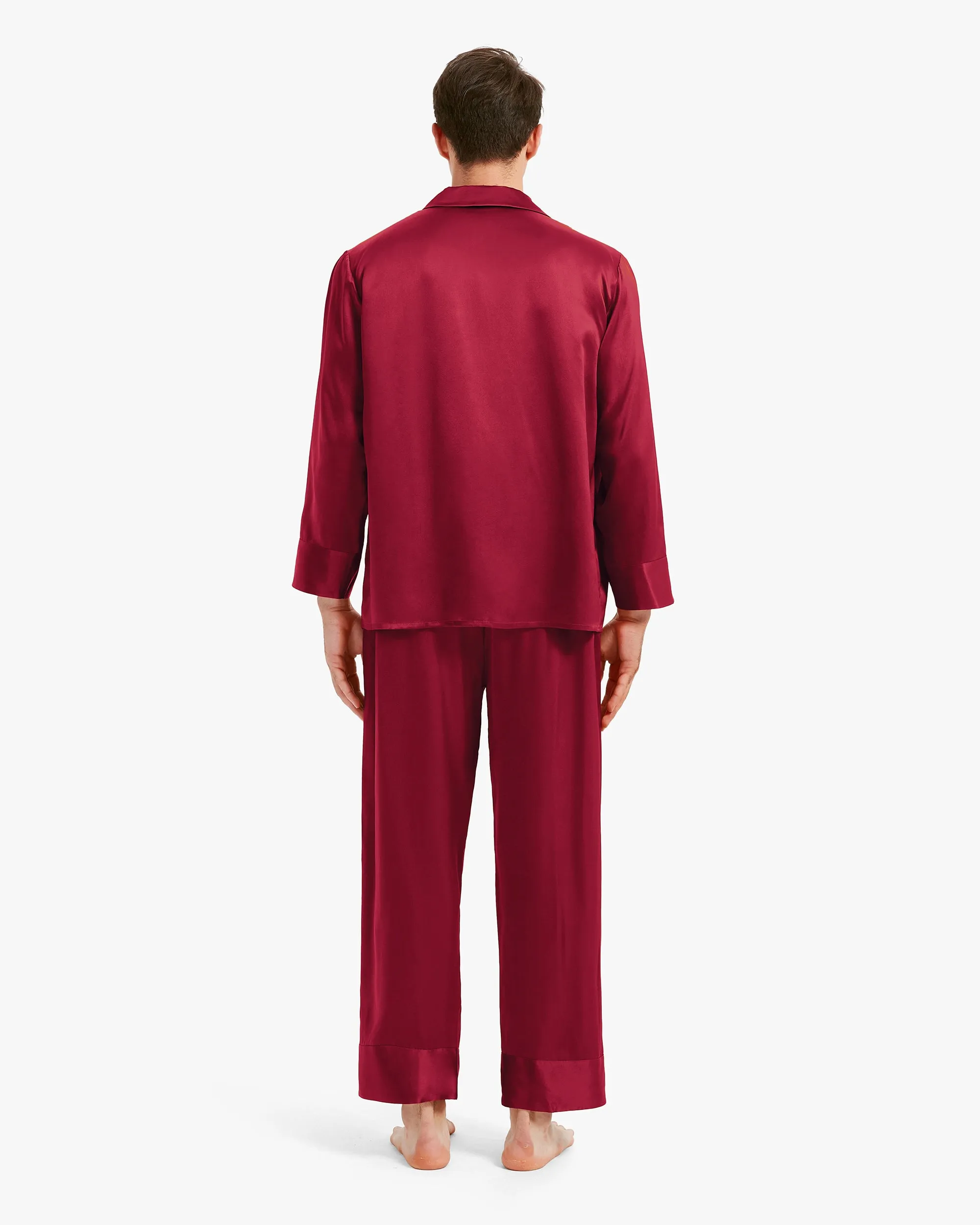 Classic Silk Pajamas - For Men