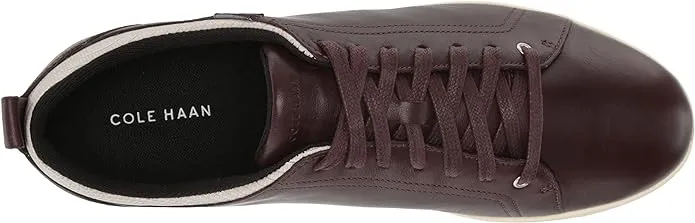 Cole Haan Carly Cordovan/Mini Lace Up Rounded Toe Low Top Flat Sneakers