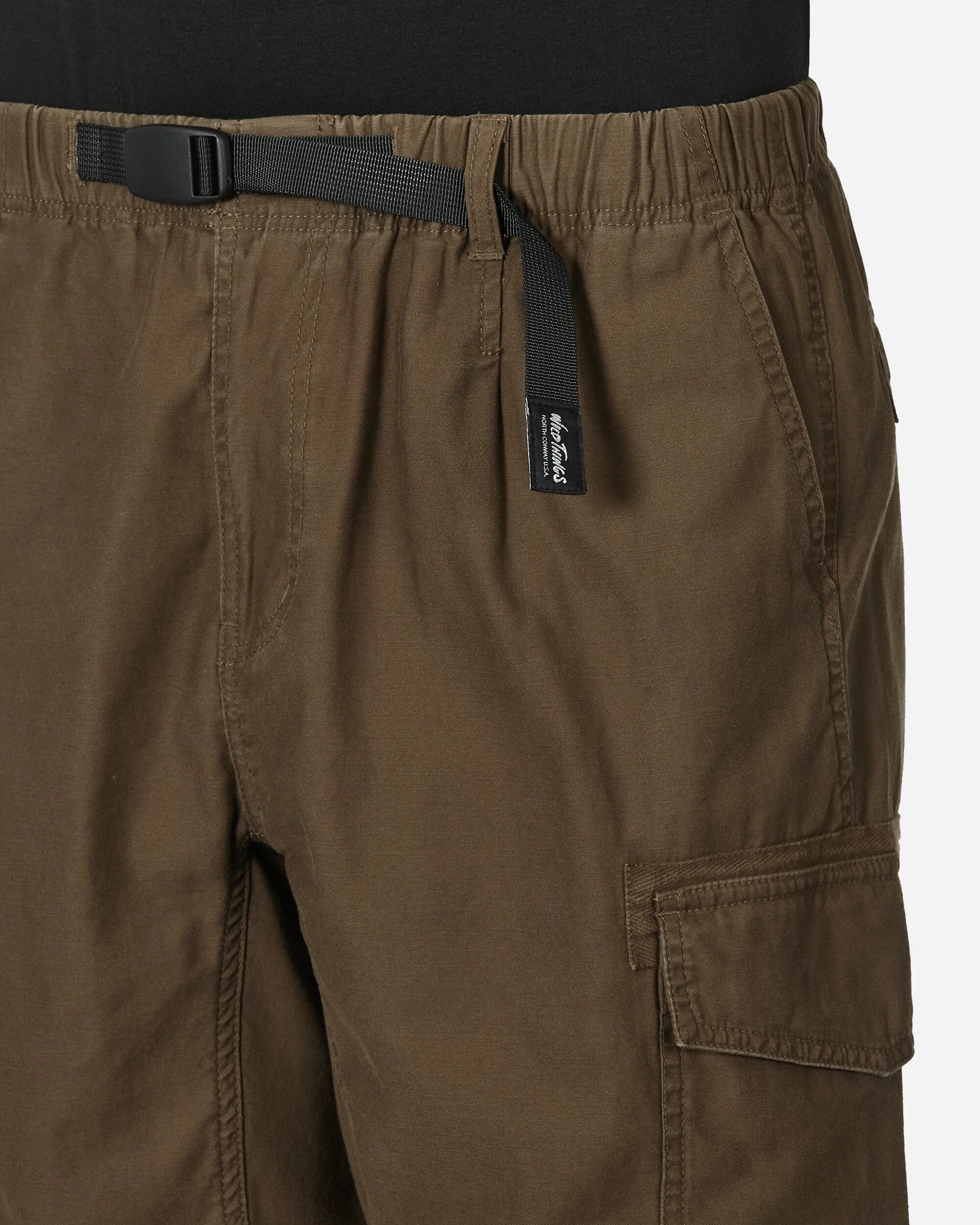 Cotton Cargo Shorts Olive