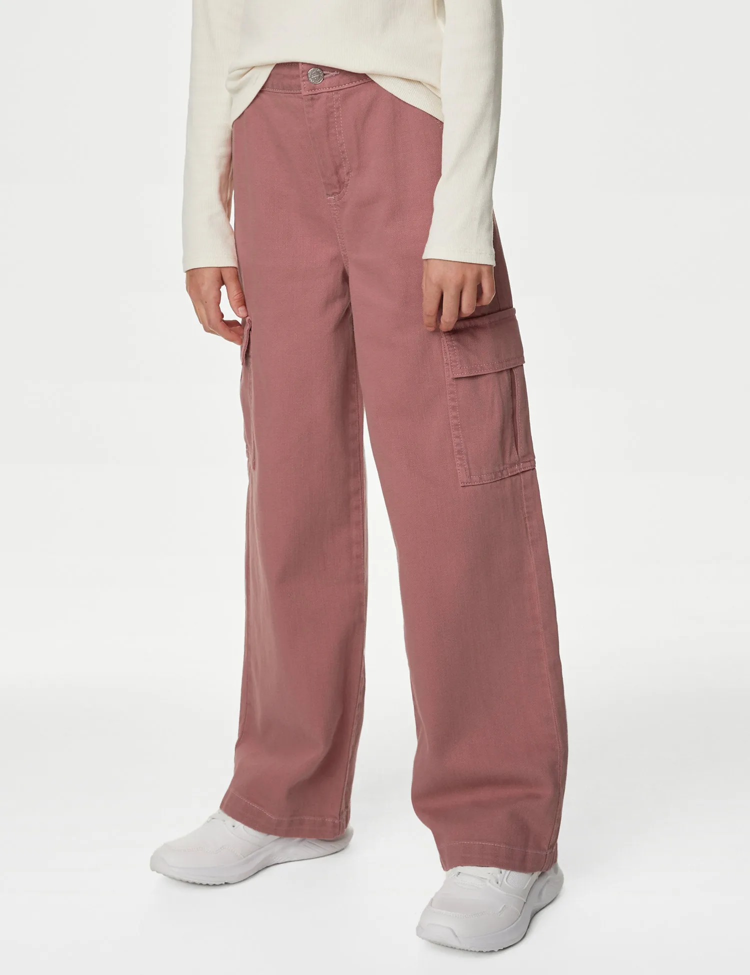 Cotton Rich Cargo Trousers