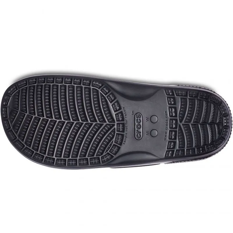 Crocs Mens Classic Slippers - Black