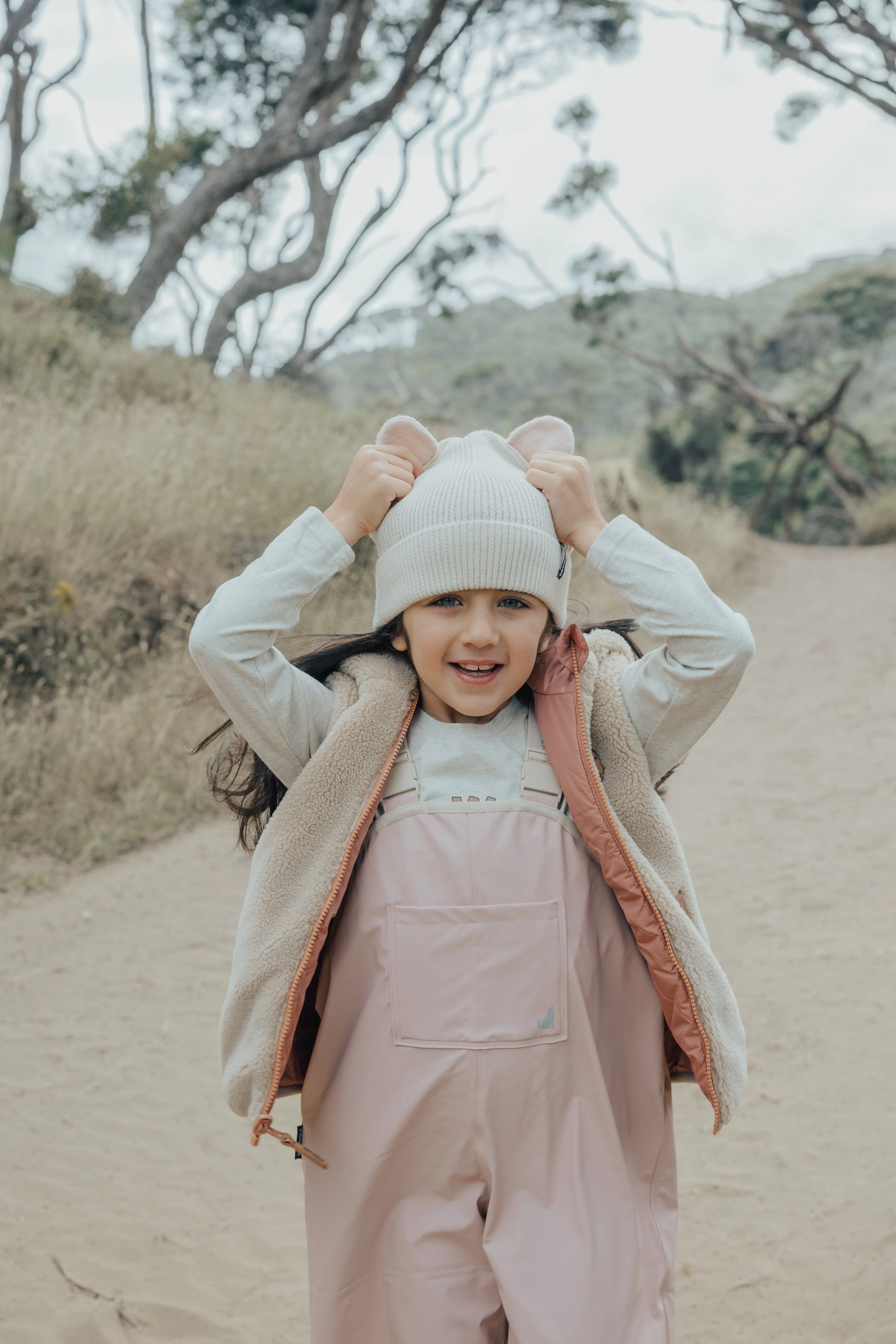 Crywolf Rain Overalls - CLASSIC RANGE Dusty Pink