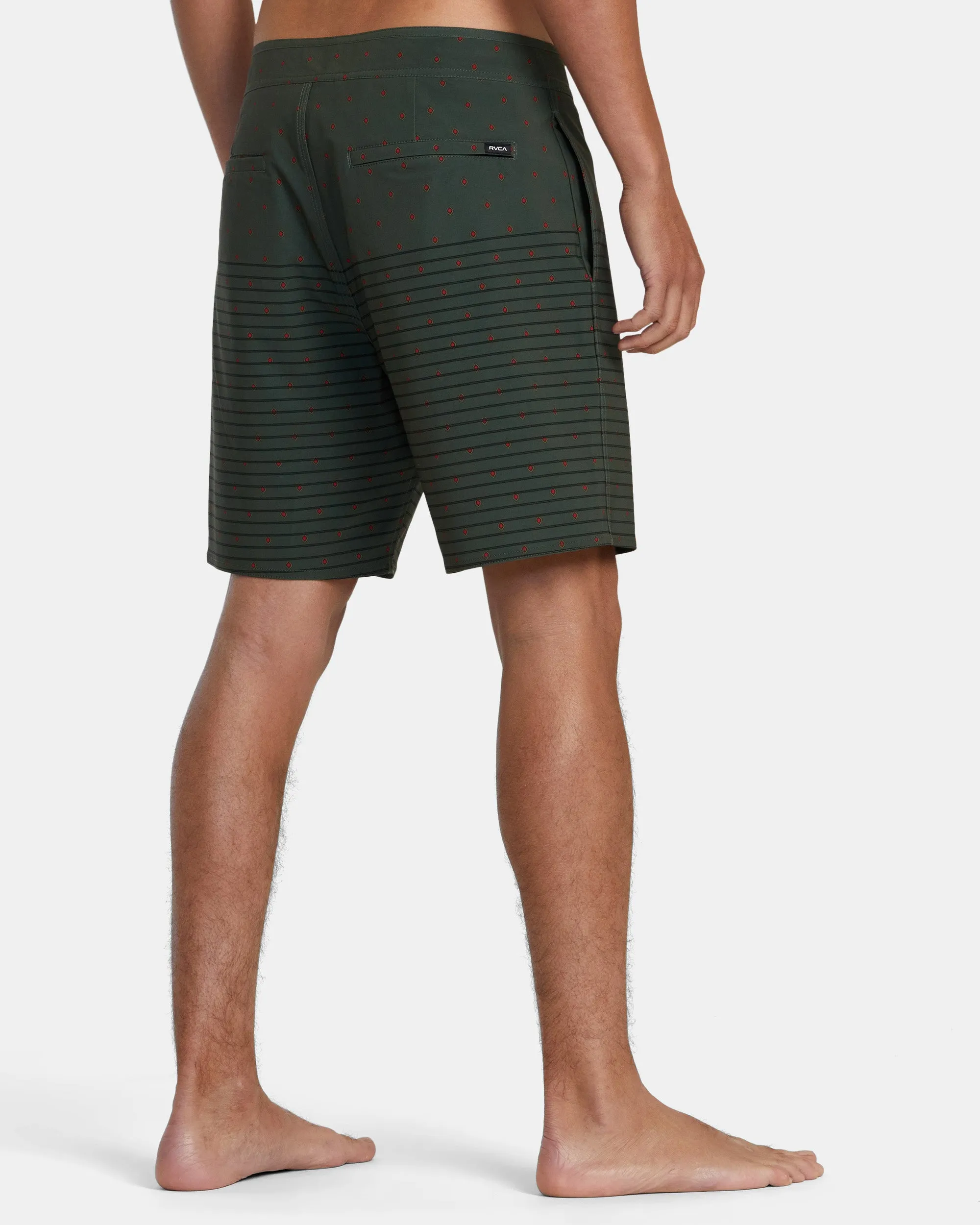 Curren 18 Boardshorts - Olive Dits