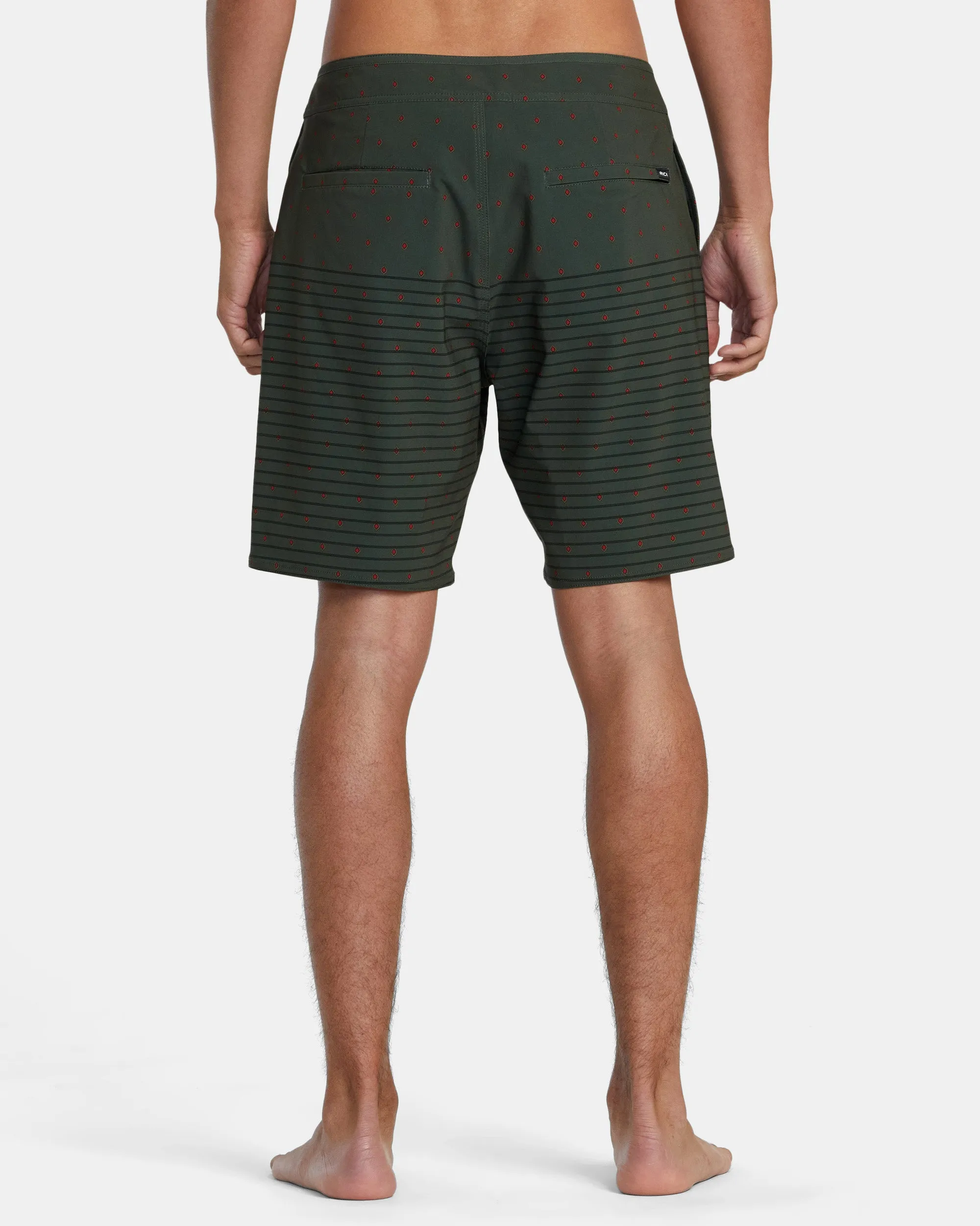 Curren 18 Boardshorts - Olive Dits