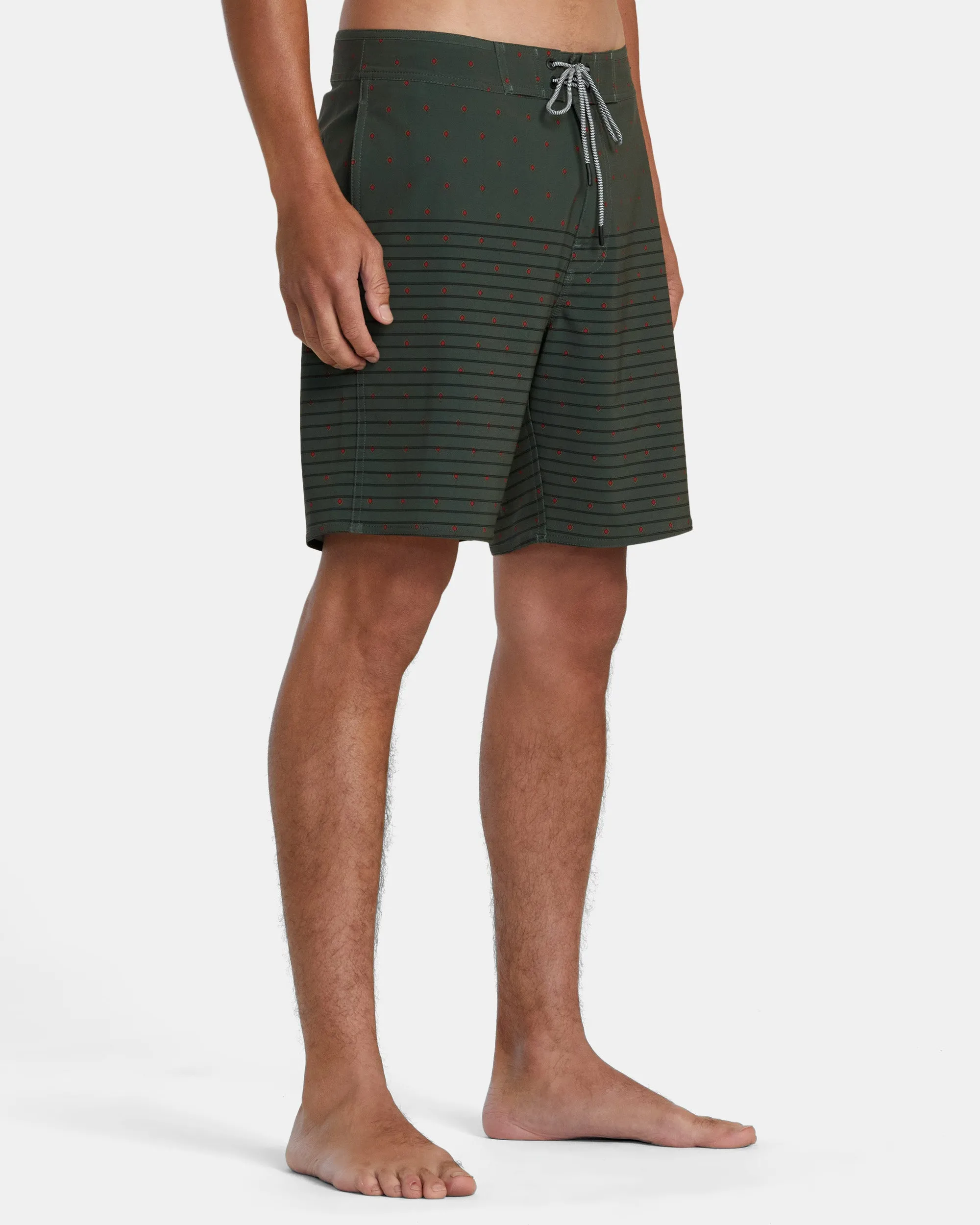 Curren 18 Boardshorts - Olive Dits