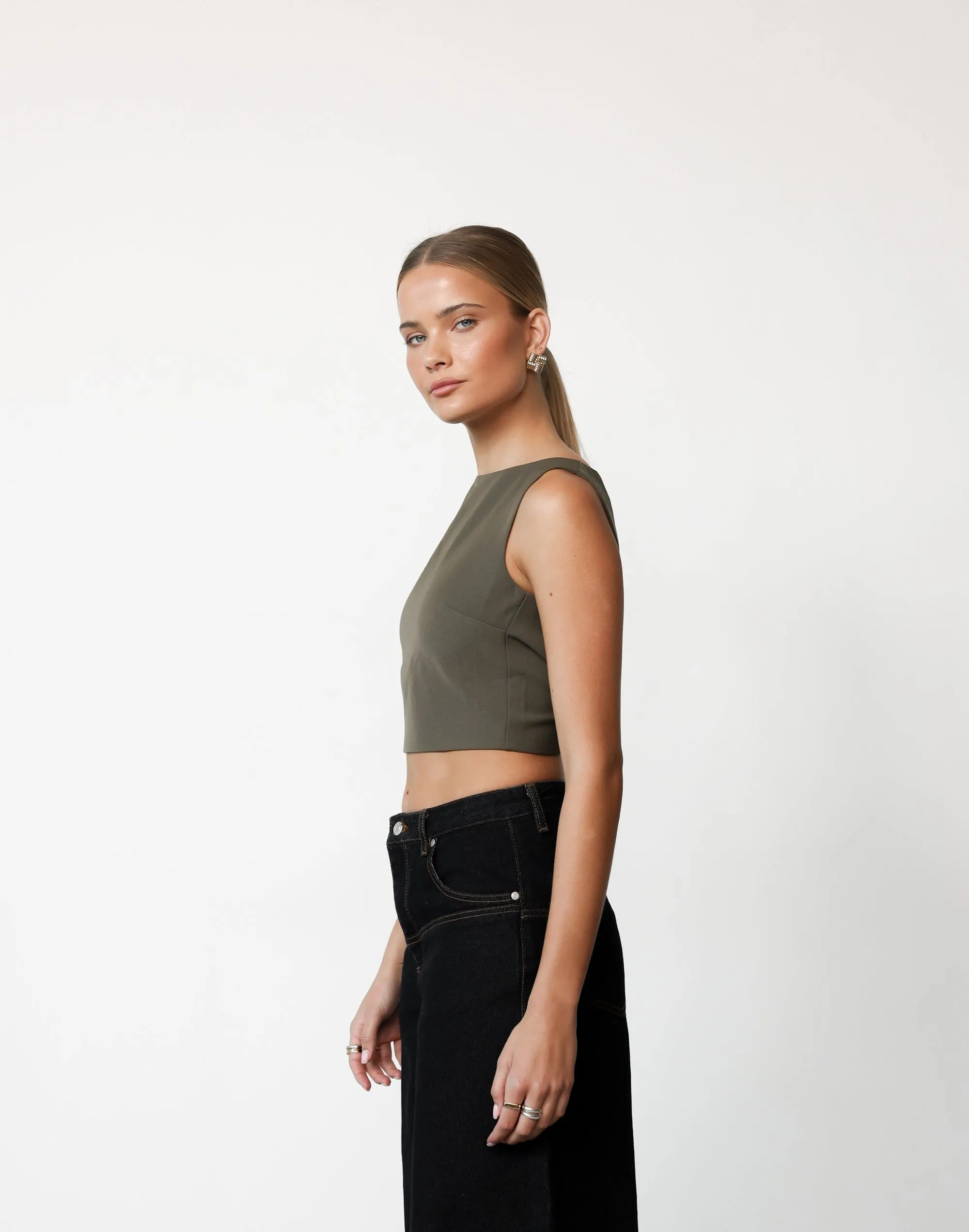 Danica Top (Olive)