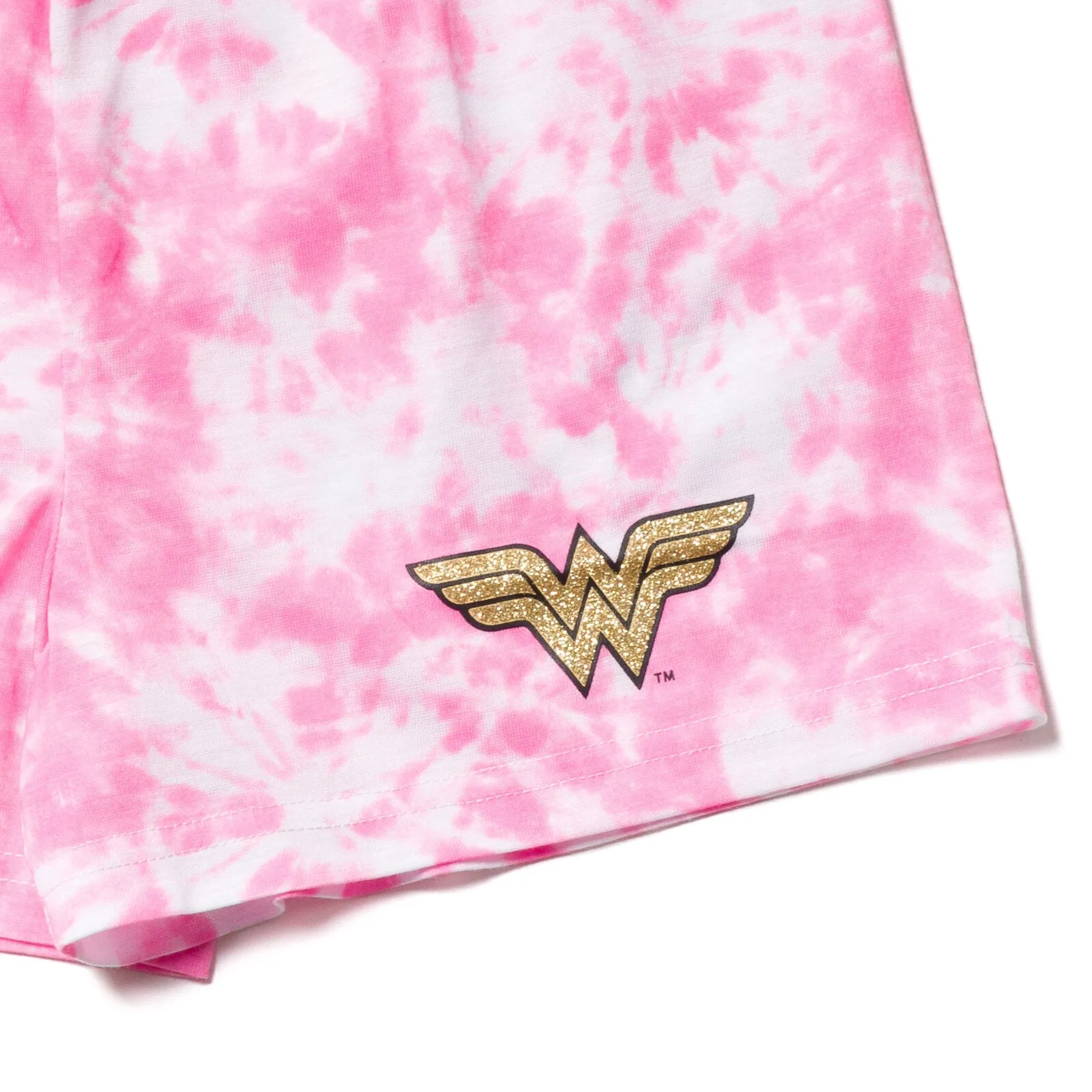 DC Comics Justice League Wonder Woman Pajama Shirt and Shorts