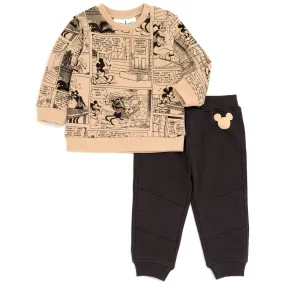 Disney Lion King Mickey Mouse Pumbaa Timon Simba Fleece Sweatshirt and Pants Set