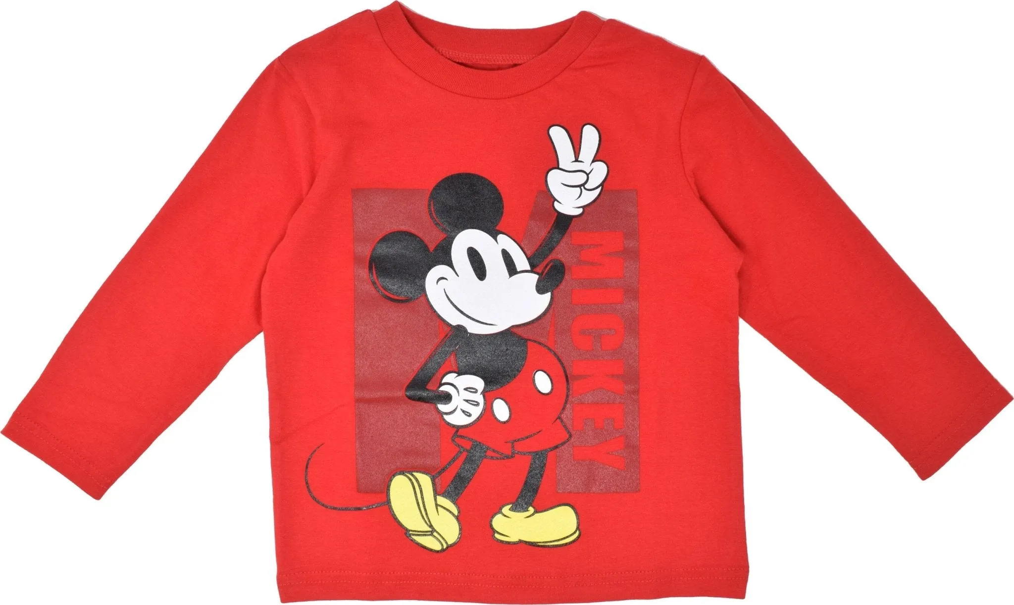 Disney Mickey Mouse 3 Pack Long Sleeve T-Shirts