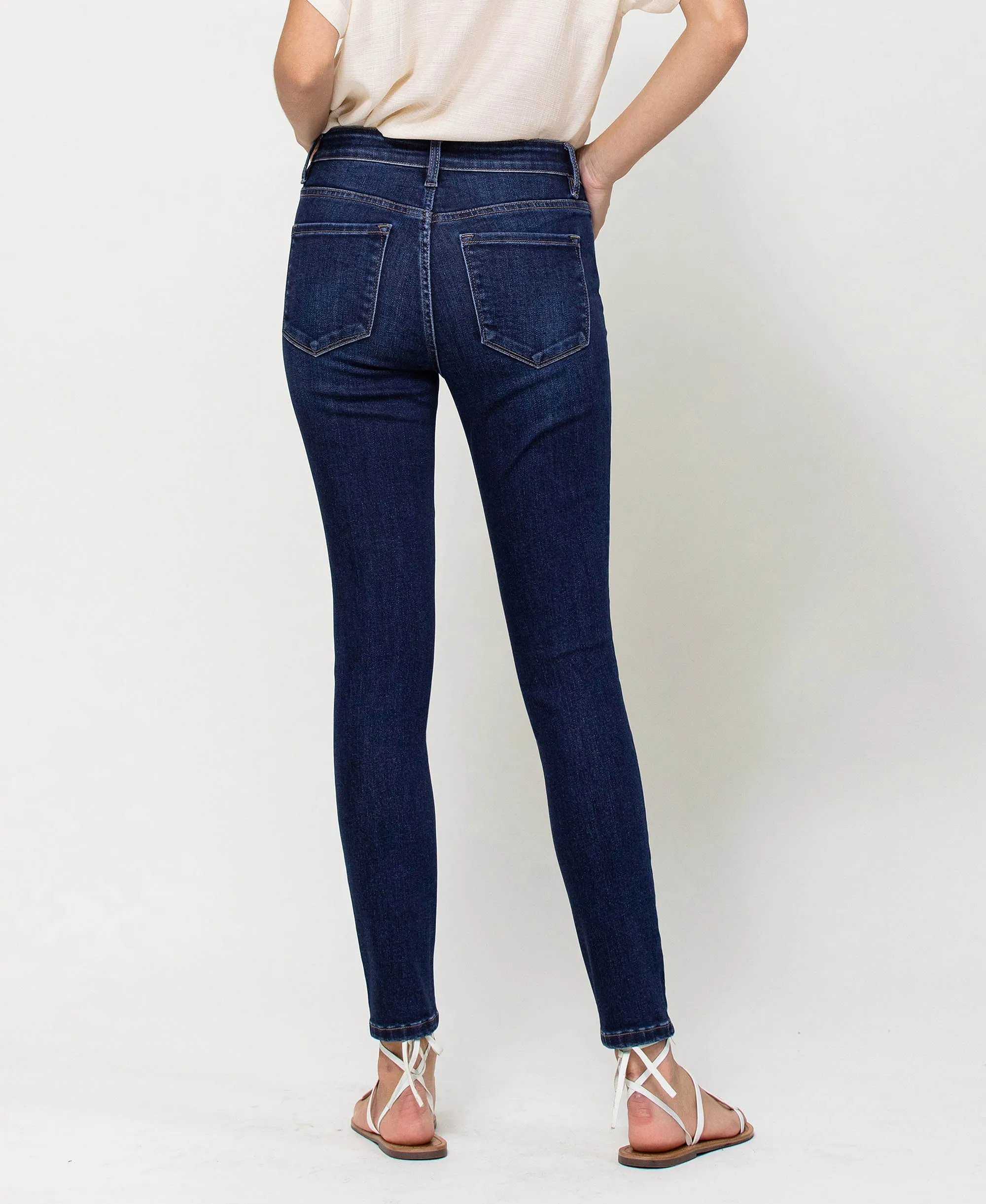 DK Wash - High Rise Ankle Skinny Jeans