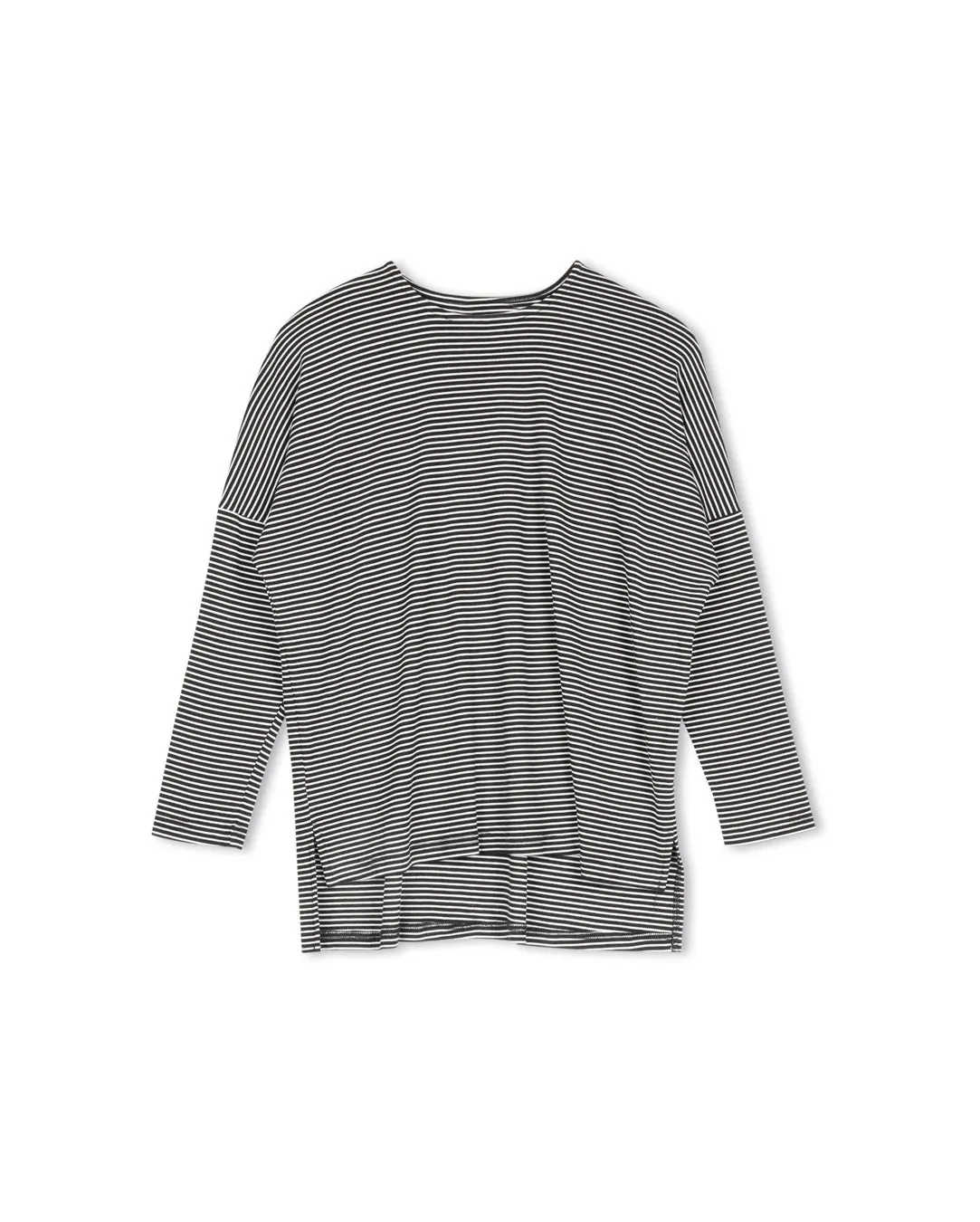 Dolman Cotton Stripe T-Shirt