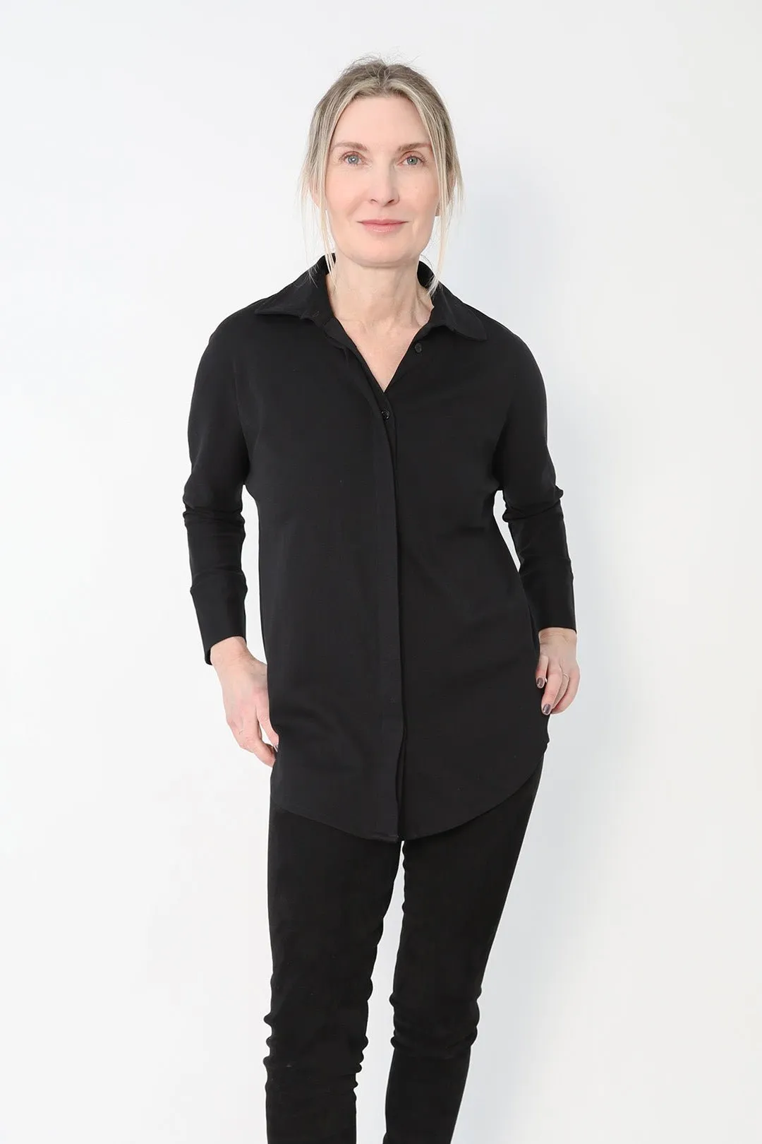 DOLMAN SHIRT IN PIMA COTTON