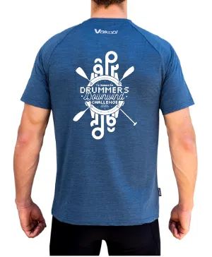 DRUMMERS - UV Performance S/S Tech Tee - Ocean Blue - CUSTOM