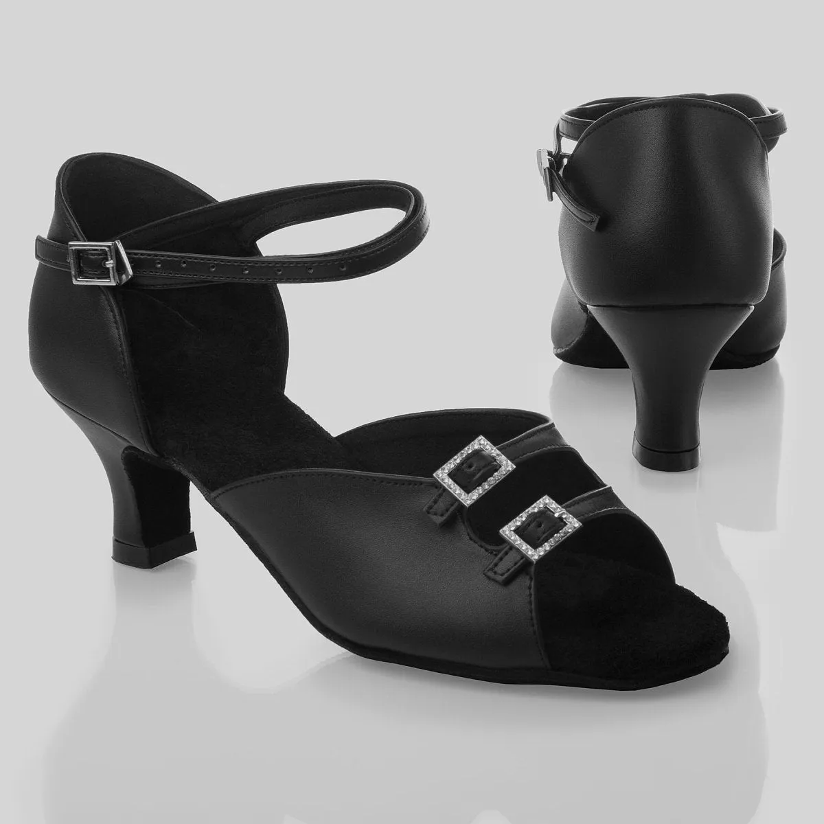 Durante Side Button - Women's Latin / Salsa Shoes