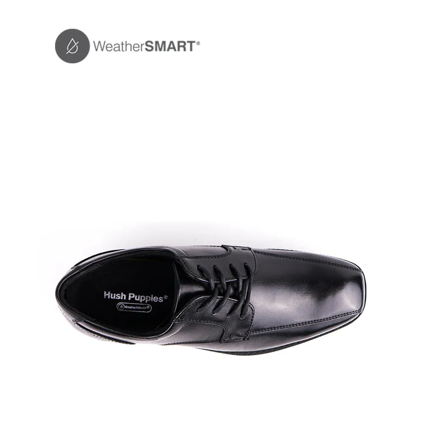 Eggert Lace Up Bt Men's Shoes - Black Leather WP