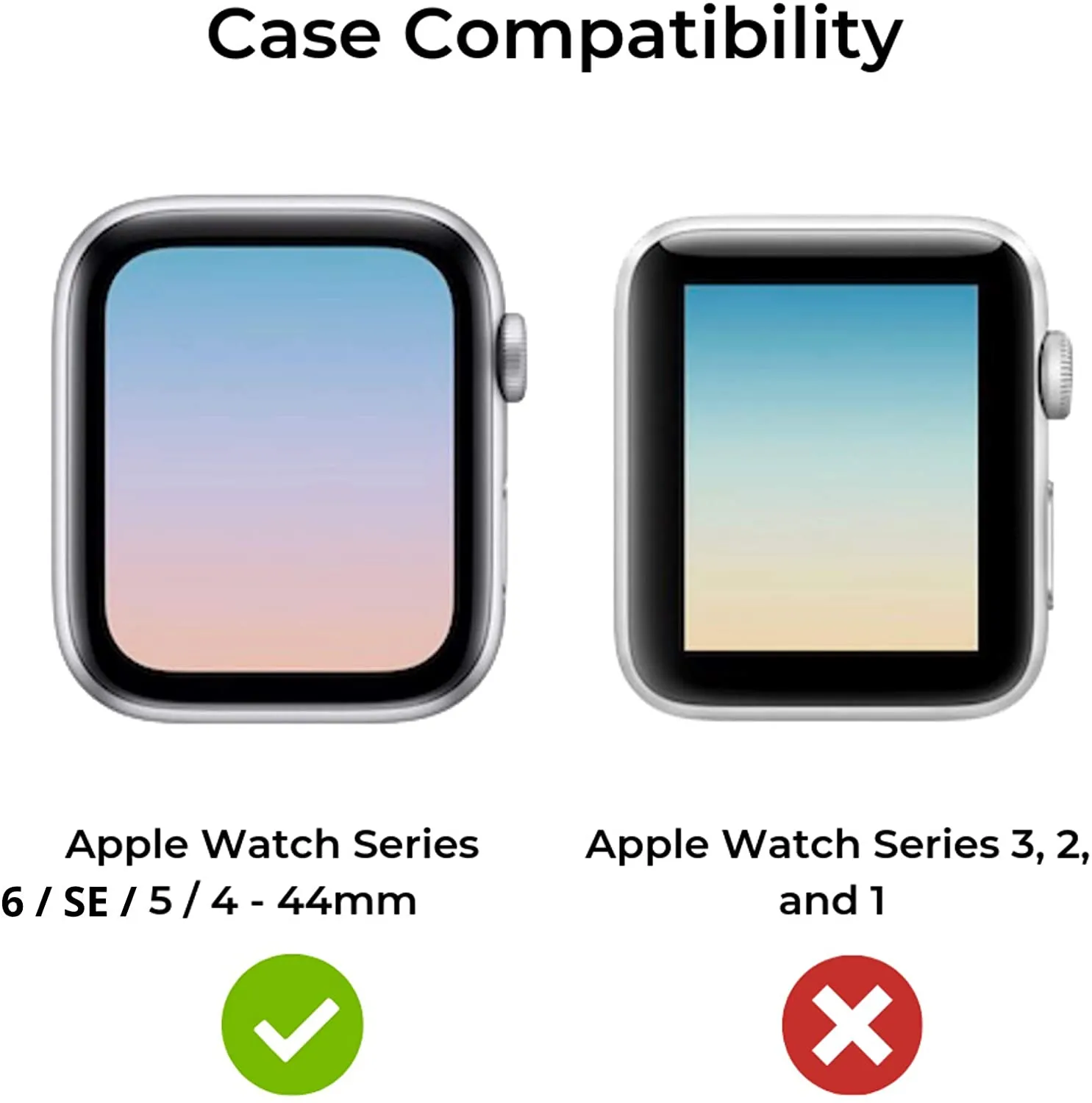 Elkson Quattro Bumper Case 40mm For Apple Watch Series 4-6