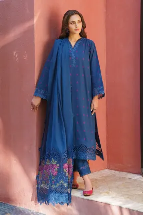 EMBROIDERED JACQUARD LAWN UF-571