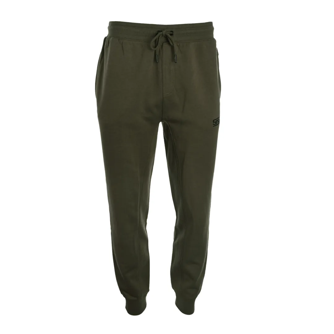 Embroidered Track Pant Slim Fit Olive - SM6001OV