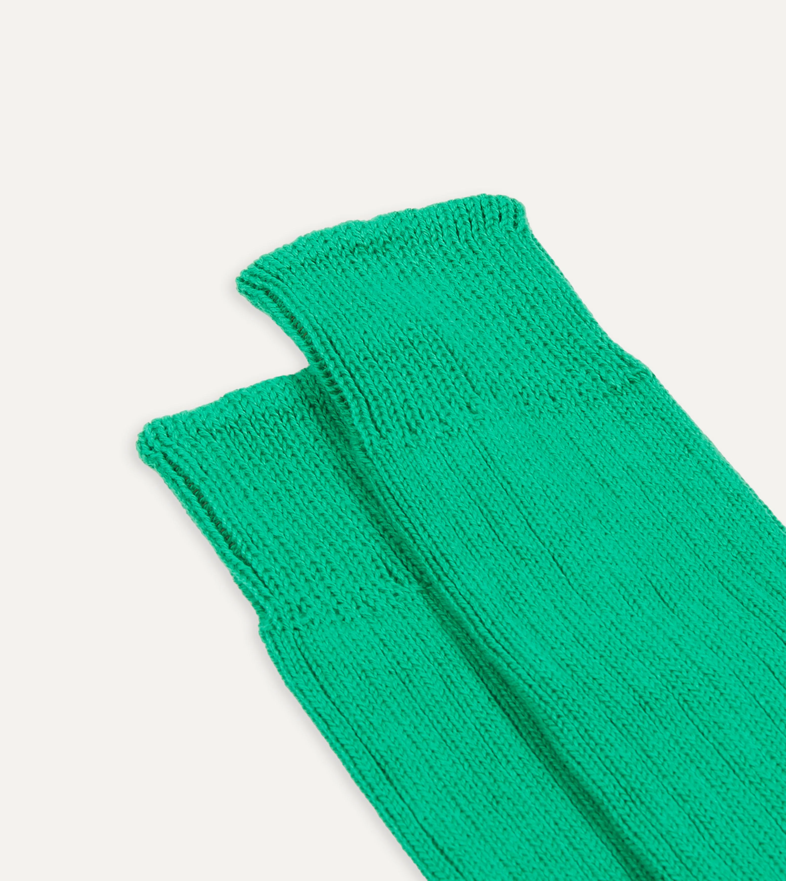 Emerald Green Cotton Sports Socks