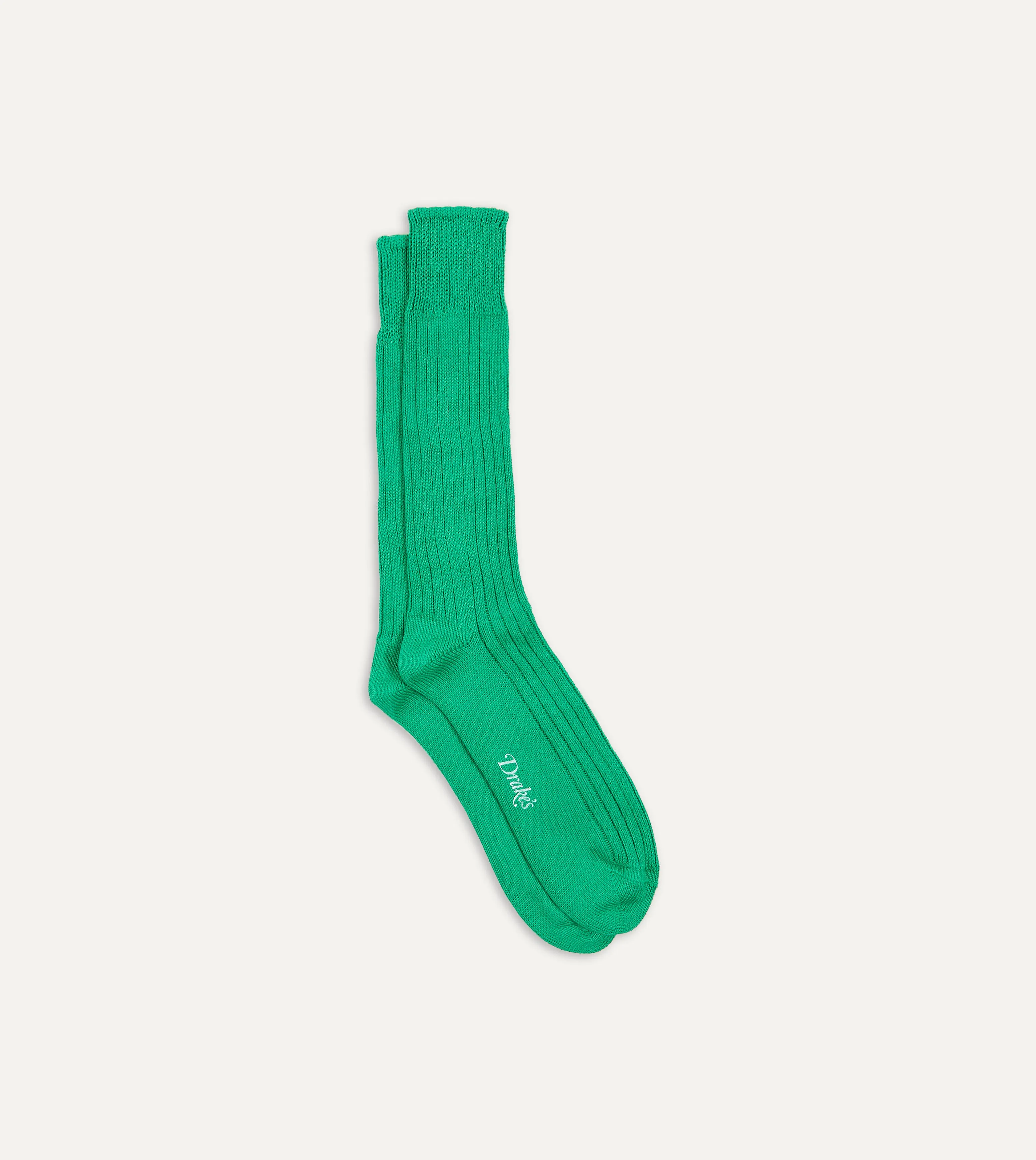 Emerald Green Cotton Sports Socks