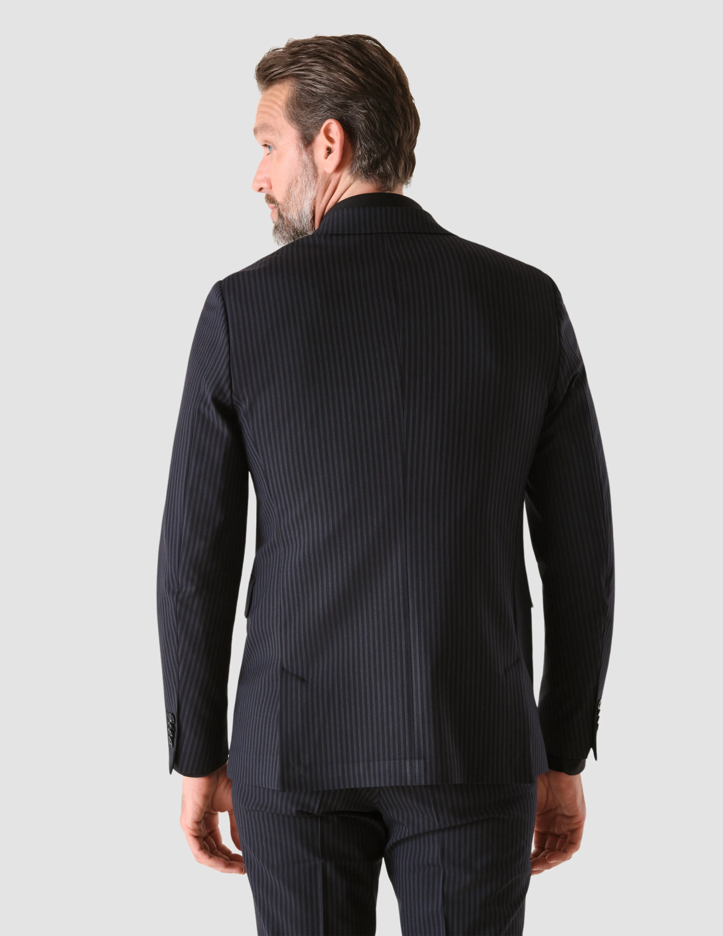 Essential Blazer Slim Stanford Stripes