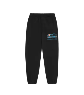 EVERGLADE SWEATPANTS - BLACK