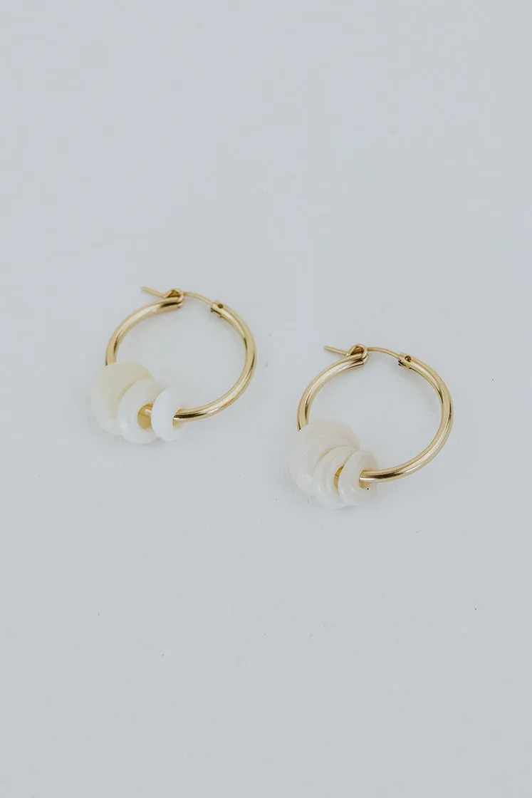 Extra Large Puka Hoop Earrings