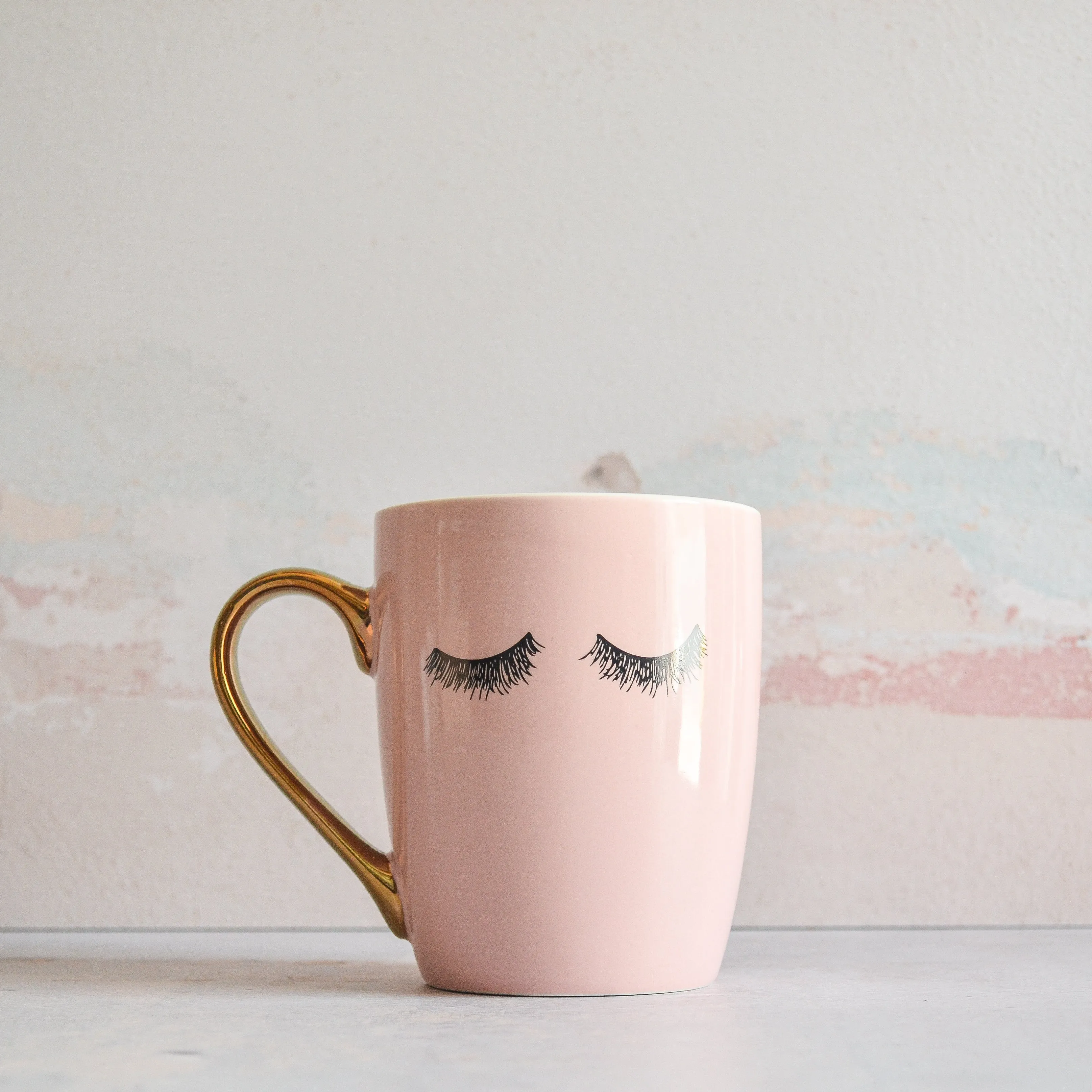 Eyelashes Coffee Mug