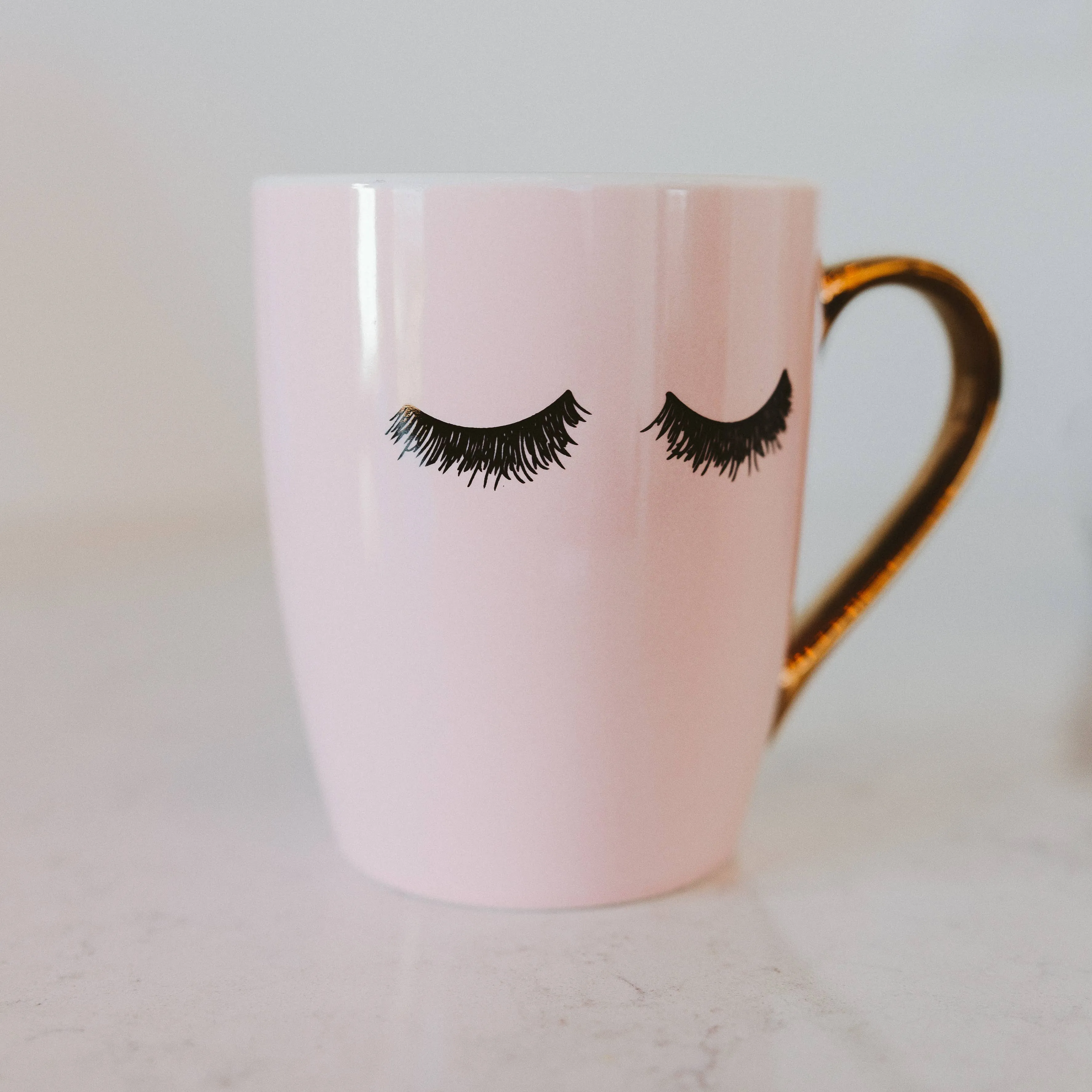 Eyelashes Coffee Mug