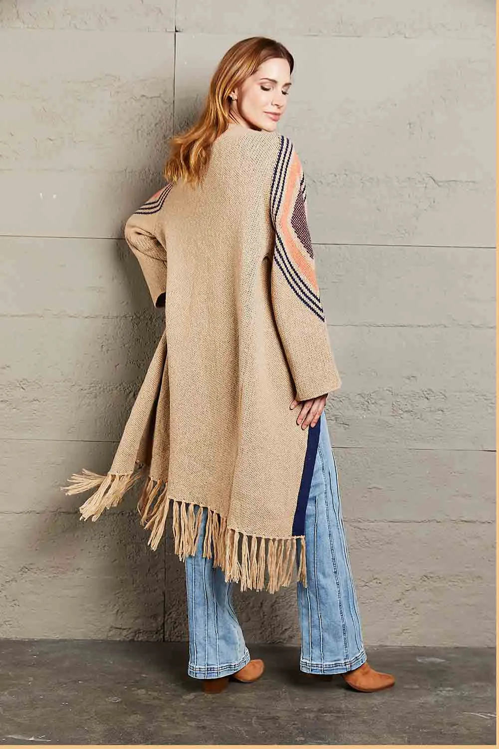 Falling for Fringe Duster Cardigan