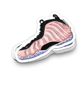 Foamposite "Rust Pink" Sneaker Sticker