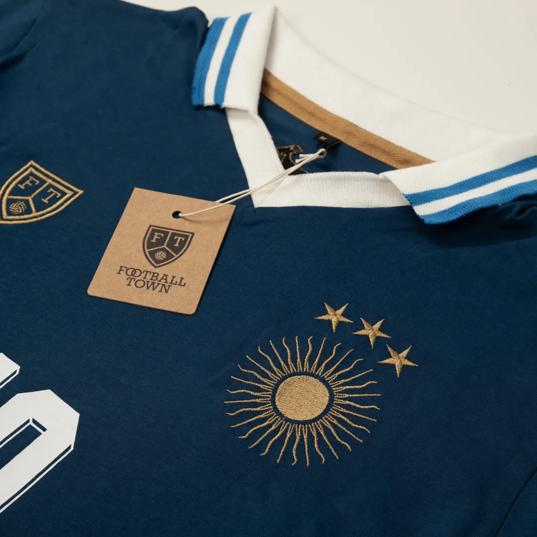 Football Town's Classic Argentina Sol Away Tee