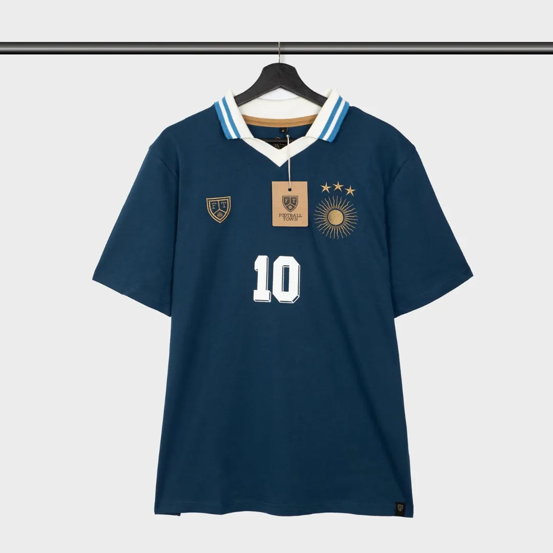 Football Town's Classic Argentina Sol Away Tee