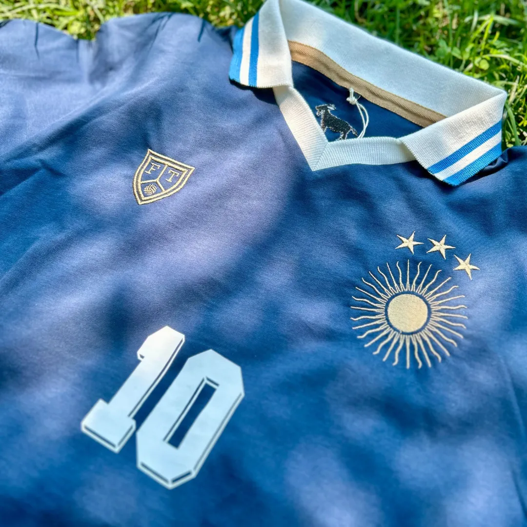 Football Town's Classic Argentina Sol Away Tee