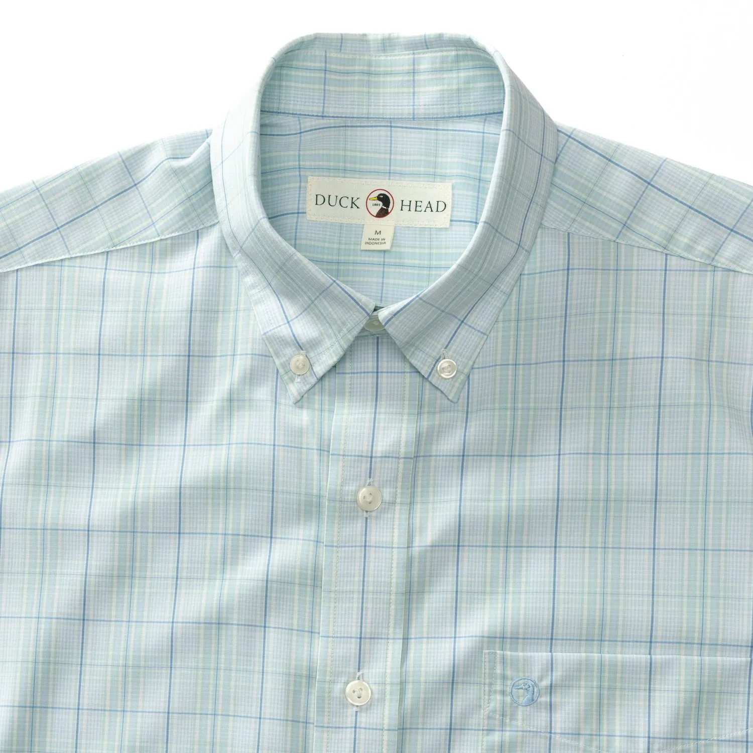 Foster Plaid Performance Poplin Sport Shirt