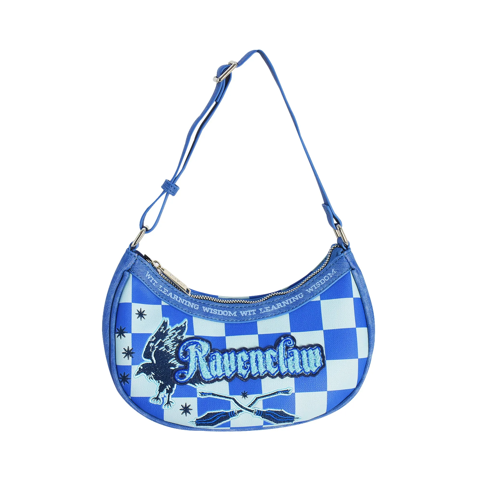 Fred Segal Harry Potter Checker Ravenclaw Shoulder Bag