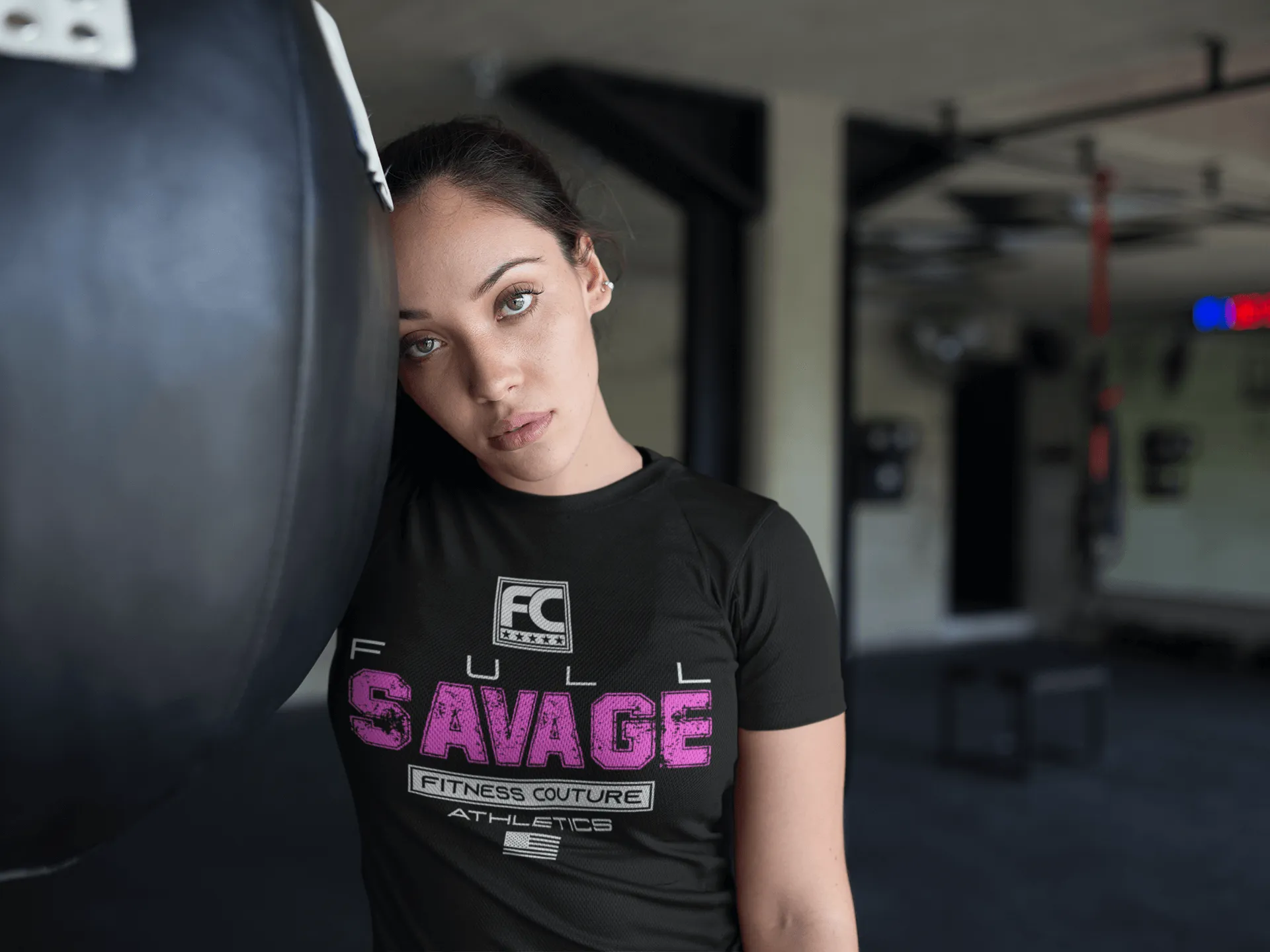 Full Savage- Fitness Couture T shirt Design