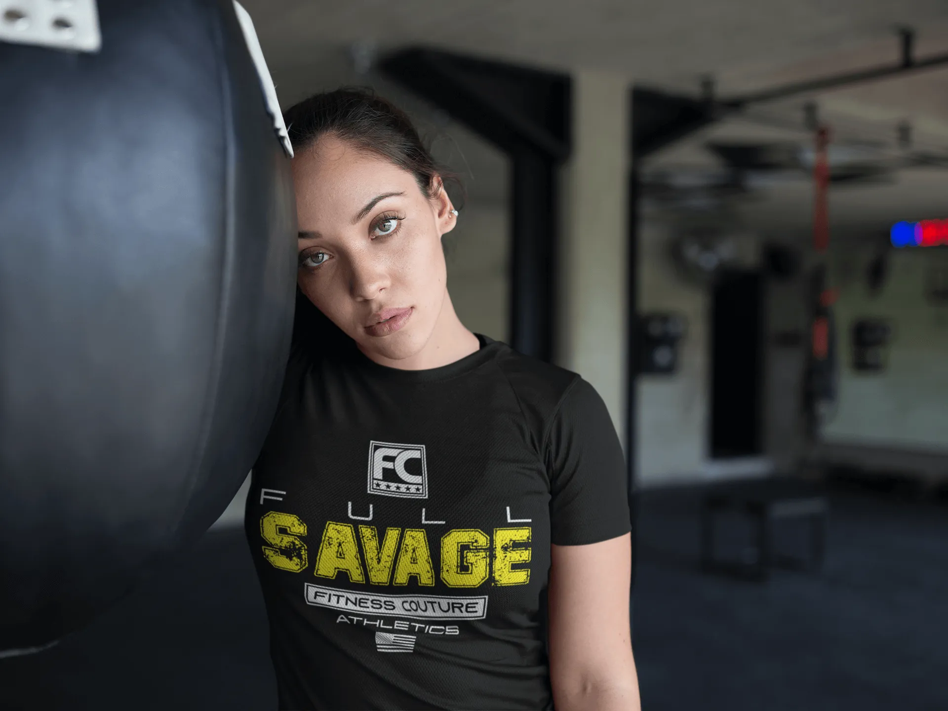 Full Savage- Fitness Couture T shirt Design