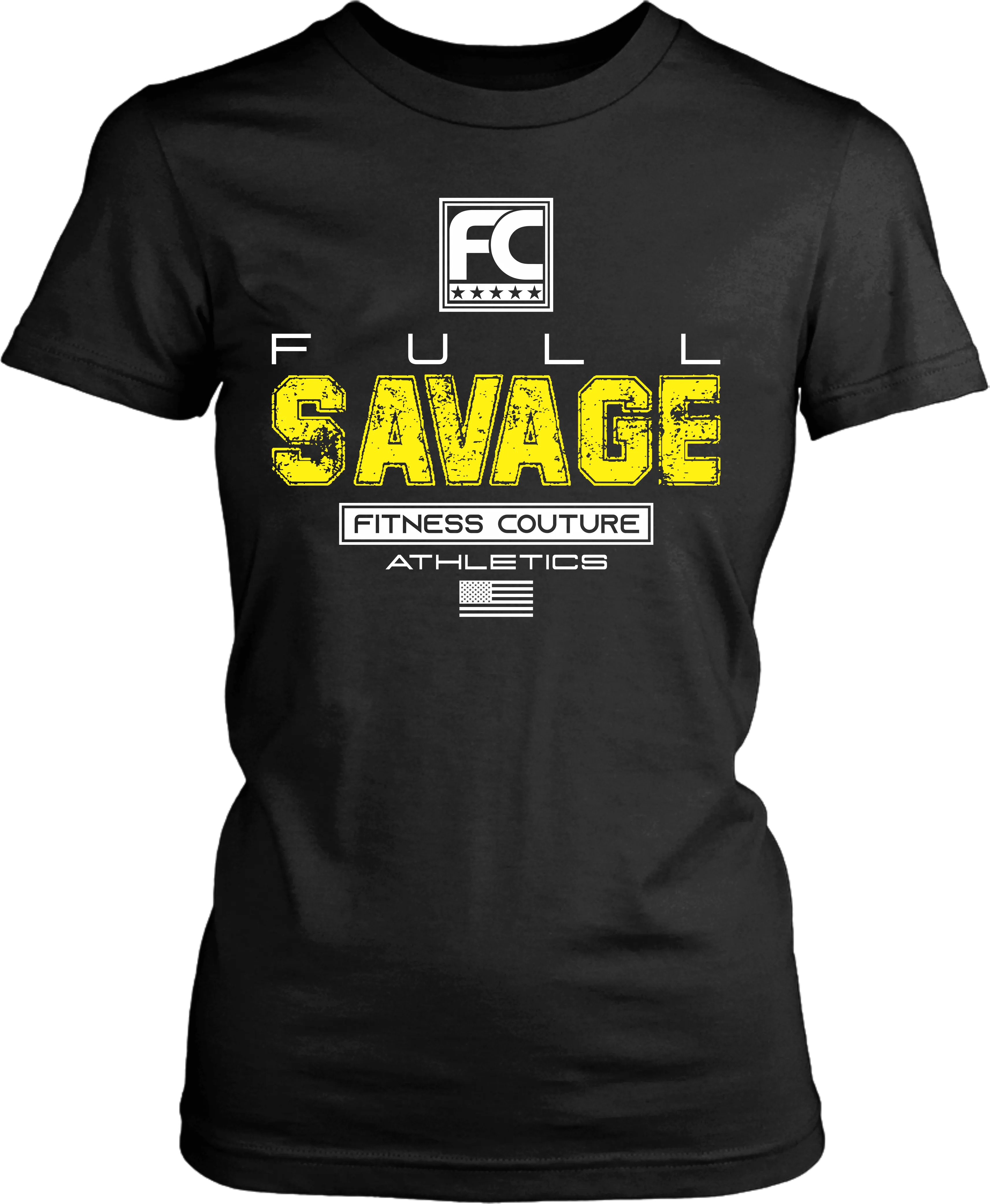 Full Savage- Fitness Couture T shirt Design