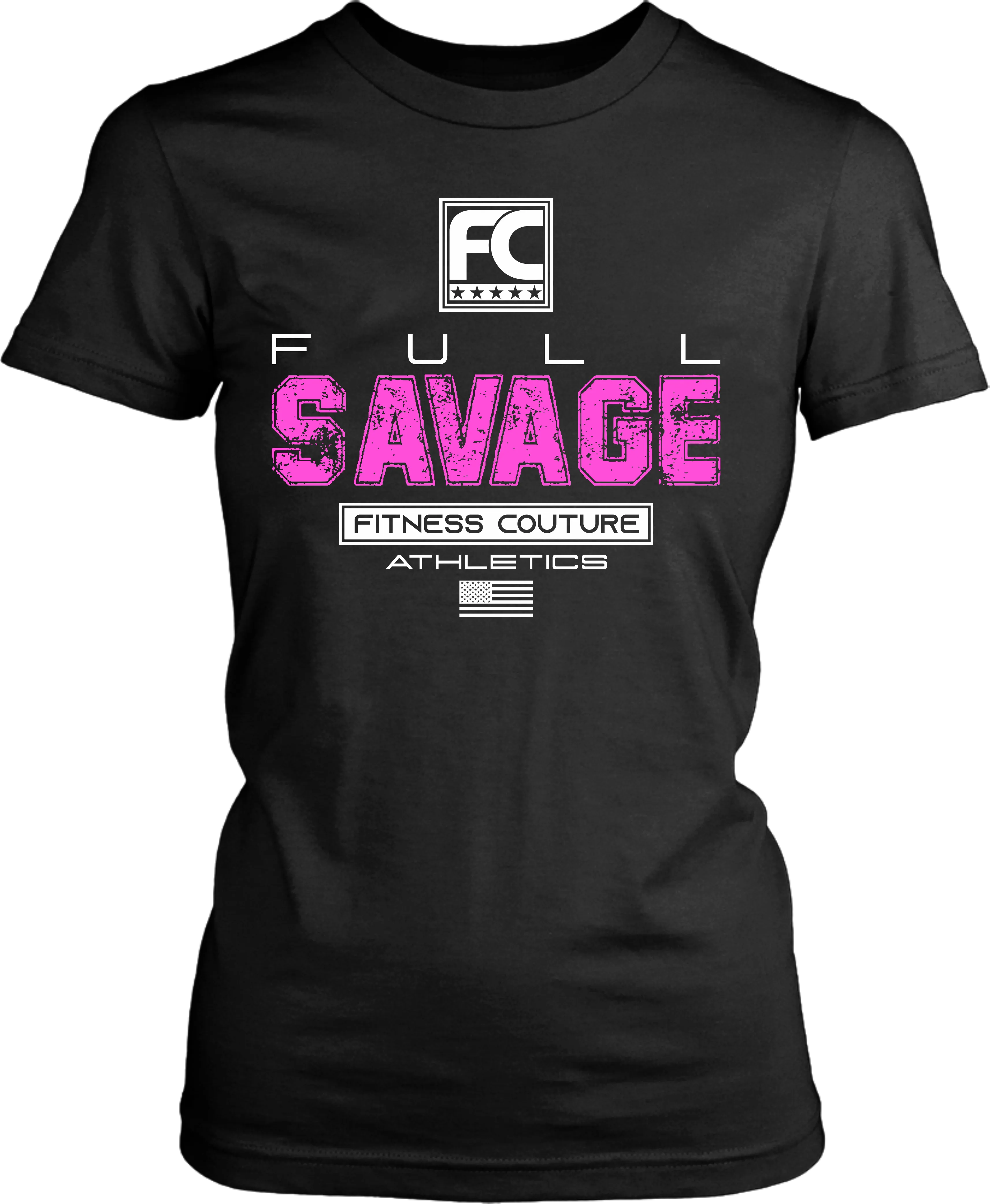 Full Savage- Fitness Couture T shirt Design