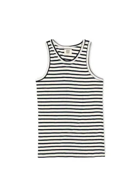 GARI | Organic Tank Top | Breton Stripe