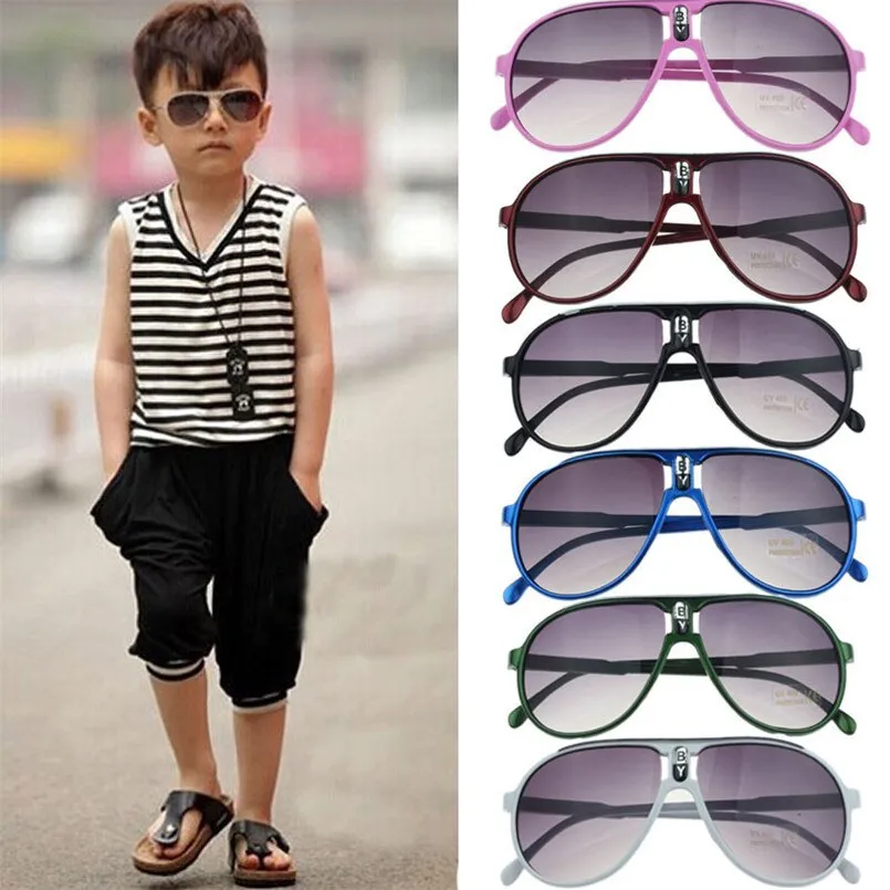 Girls And Boys Classic Pilot Sunglasses