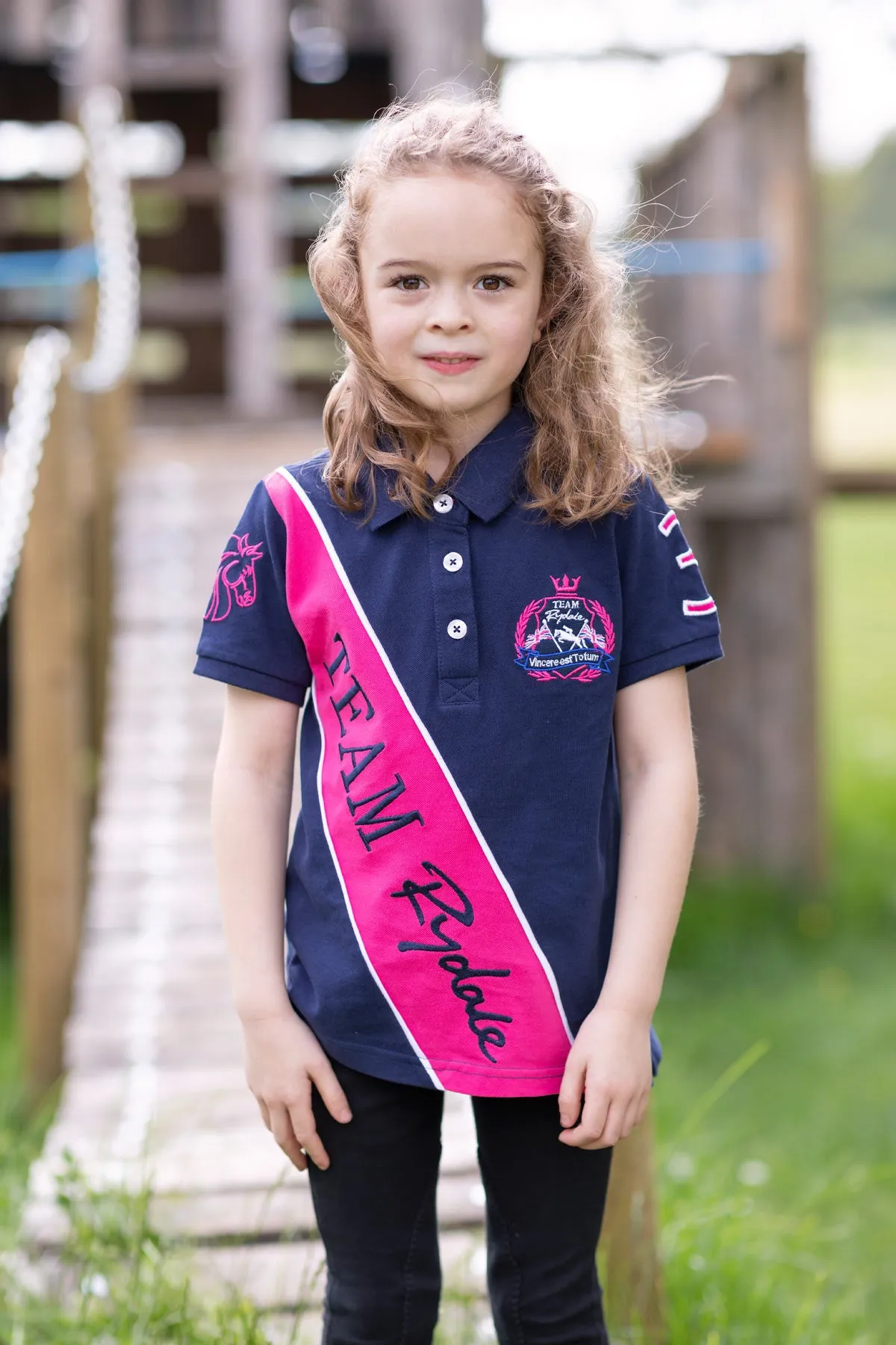 Girl's Polo Shirt - Ellie Sash