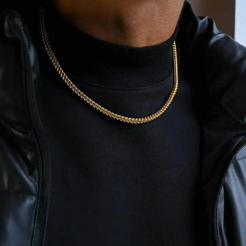 Gold Franco Chain 4mm