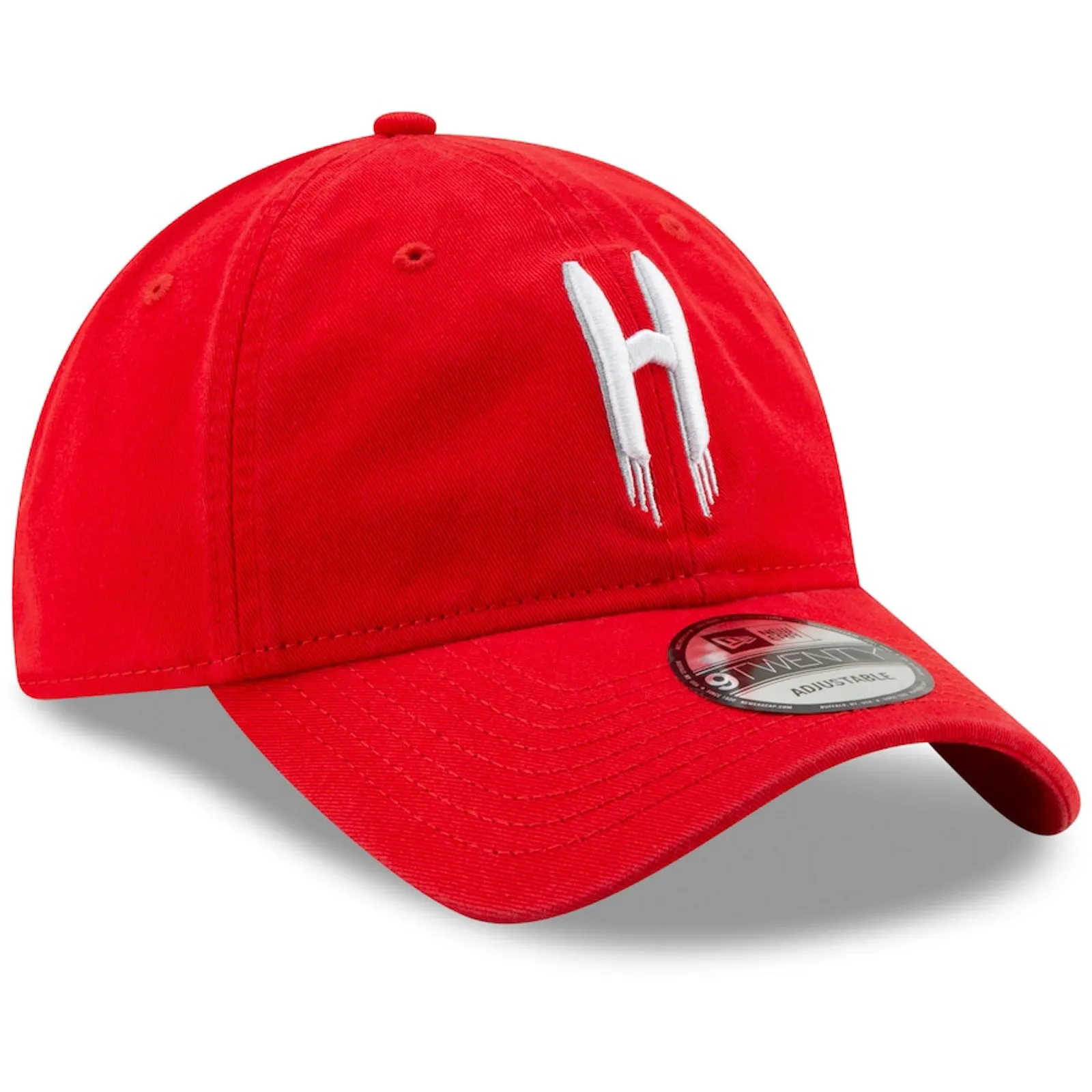 Houston Rockets New Era NBA Team Logo Back Half Series 9TWENTY Adjustable Hat - Red